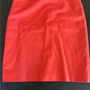 Liz Claiborne Vibrant Salmon Pencil Skirt